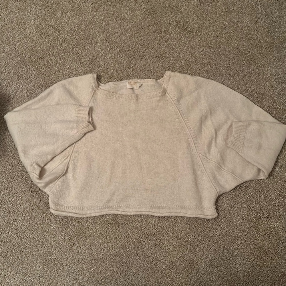 Nation Ltd crop batwing sweater xs